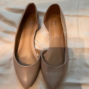 A new day nude dress shoes—-flats